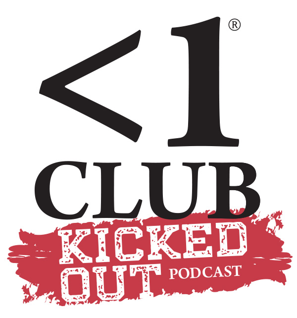 Kicked Out Podcast Logo